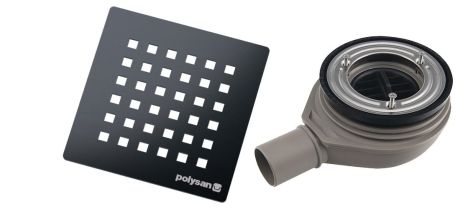 Przejdź do produktu FLEXIA syfon do brodzików, średnica 90mm, DN40, maskownica gun metal