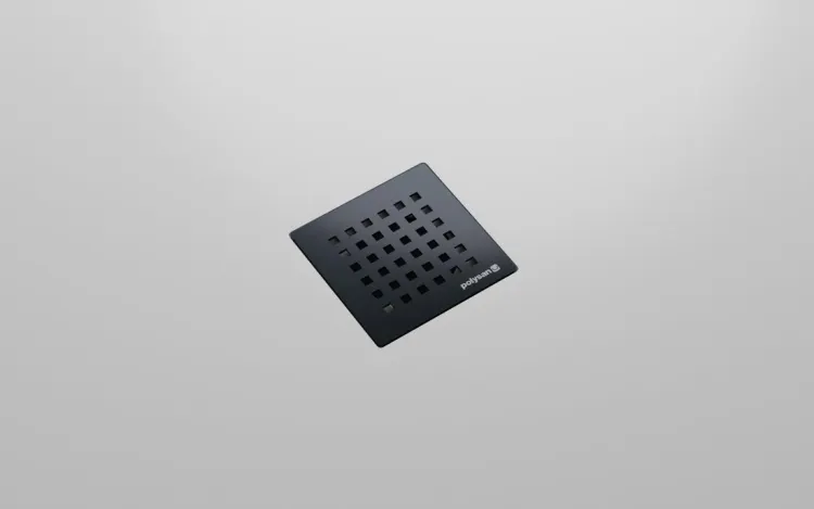 FLEXIA syfon do brodzików, średnica 90mm, DN40, maskownica gun metal