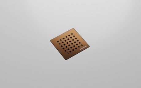 Przejdź do produktu FLEXIA syfon do brodzików, średnica 90mm, DN40, maskownica miedź mat