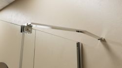 ROLLS parawan wannowy 1400x1500mm, szkło czyste