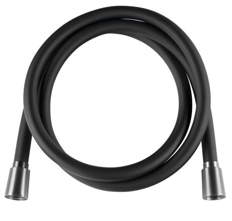 Przejdź do produktu NOPEL wąż prysznicowy plastikowy, 150cm, czarny mat