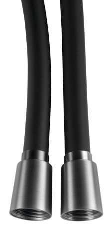 Przejdź do produktu NOPEL wąż prysznicowy plastikowy, 150cm, czarny mat