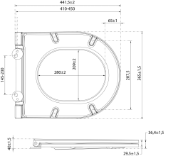 INFINITY Deska WC SLIM, Soft Close, Easy Take, biały mat