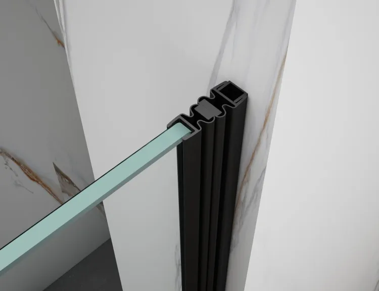 SPIRIT BLACK kabina prysznicowa 1400x800mm wariant L/P