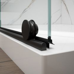 SPIRIT BLACK kabina prysznicowa 1400x1000mm wariant L/P