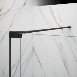 SPIRIT BLACK kabina prysznicowa 1500x900mm wariant L/P