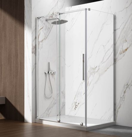 Przejdź do produktu SPIRIT prostokątna kabina narożna 1000x1000mm wariant L/P