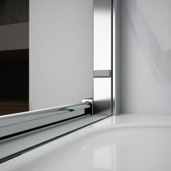 SPIRIT prostokątna kabina narożna 1000x1000mm wariant L/P