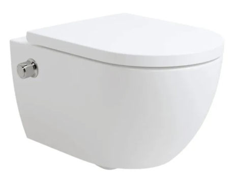 Przejdź do produktu ZESTAW Miska wc z funkcją bidetu 2w1 AquaDuo Soho ze stelażem podtynkowym Grohe Rapid SL 5w1 