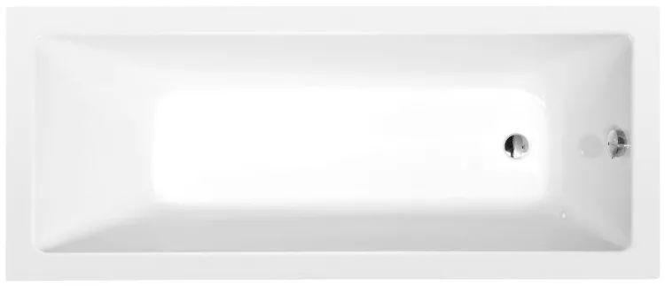 NOEMI wanna prostokątna 180x80x39cm, biały