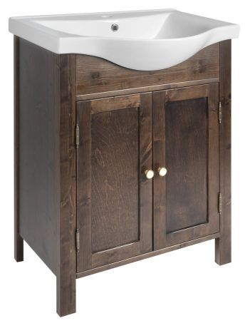 Przejdź do produktu AMBRA szafka pod umywalkę 60,6x82x34,5cm, świerk bejcowany