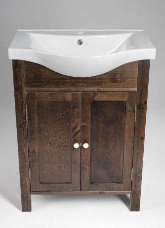Przejdź do produktu AMBRA szafka pod umywalkę 60,6x82x34,5cm, świerk bejcowany