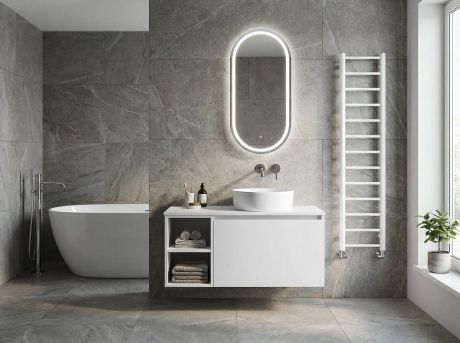 Przejdź do produktu LOREA blat Rockstone 111x1,2x52,5cm, black attica