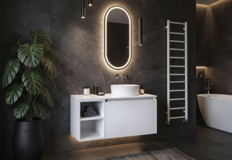 Przejdź do produktu LOREA blat Rockstone 171x1,2x52,5cm, black attica