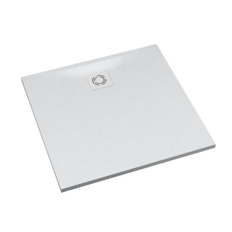 Przejdź do produktu Schedline Brodzik kompozytowy Stabilsound Plus® Magnific White Stone 90x90x3,5 cm, kwadratowy, Gwarancja 15 lat