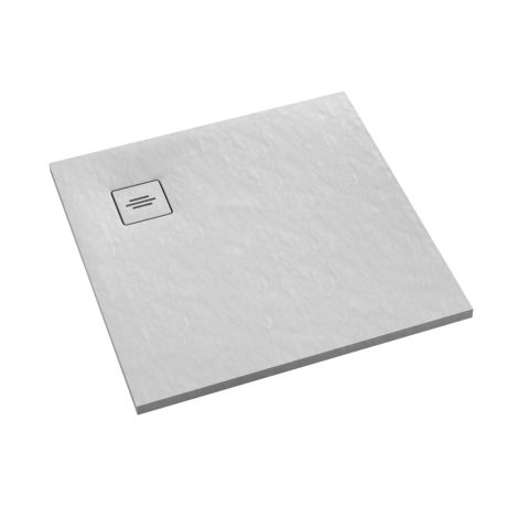 Przejdź do produktu Schedline Brodzik kompozytowy Stabilsound Plus® Protos White Stone 80x80x3,5 cm, kwadratowy, Gwarancja 15 lat