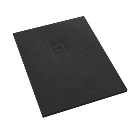 Przejdź do produktu Schedline Brodzik kompozytowy Stabilsound Plus® Protos Black Stone 90x100x3,5 cm, prostokątny, Gwarancja 15 lat