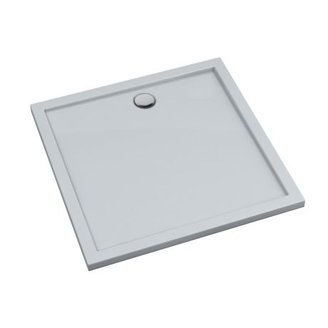 Przejdź do produktu Schedline Brodzik kompozytowy Stabilsound Plus® Estima 100x100x4,5 cm, kwadratowy, Gwarancja 15 lat