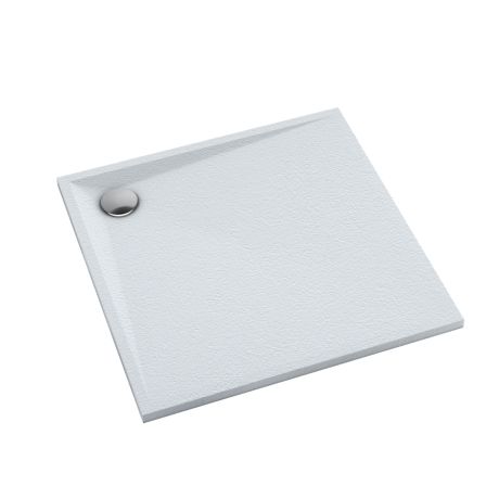 Przejdź do produktu Schedline Brodzik kompozytowy Stabilsound Plus® Libra White Stone 90x90x3 cm, kwadratowy, Gwarancja 15 lat