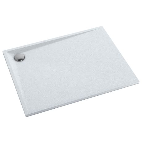 Przejdź do produktu Schedline Brodzik kompozytowy Stabilsound Plus® Libra White Stone 90x120x3 cm, prostokątny, Gwarancja 15 lat