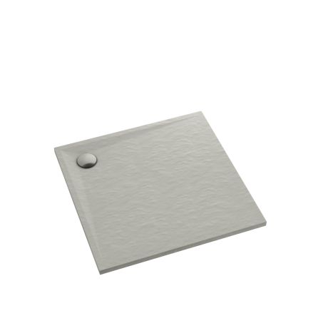 Przejdź do produktu Schedline Brodzik kompozytowy Stabilsound Plus® Libra Cement Stone 80x80x3 cm, kwadratowy, Gwarancja 15 lat