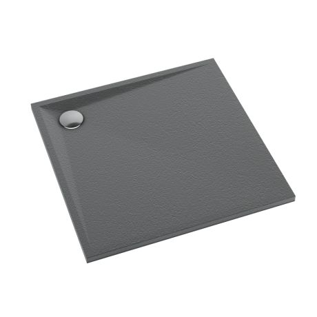 Przejdź do produktu Schedline Brodzik kompozytowy Stabilsound Plus® Libra Anthracite Stone 90x90x3 cm, kwadratowy, Gwarancja 15 lat