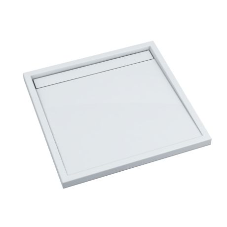 Przejdź do produktu Schedline Brodzik kompozytowy Stabilsound Plus® Estra 90x90x4,5 cm, kwadratowy, Gwarancja 15 lat