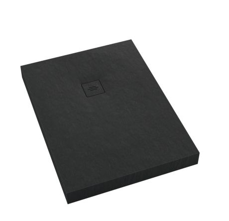 Przejdź do produktu Schedline Brodzik akrylowy zintegrowany z nośnikiem Stabilsound Plus® oraz obudową akrylową przeciągniętą do podłogi NonLimits Black Stone 90x180x12cm, prostokątny, Gwarancja 10 lat