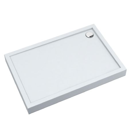 Przejdź do produktu Schedline Brodzik akrylowy zintegrowany z nośnikiem Stabilsound Plus® oraz obudową akrylową przeciągniętą do podłogi Cameron 80x160x12 cm, prostokątny z odpływem w narożniku, Gwarancja 10 lat