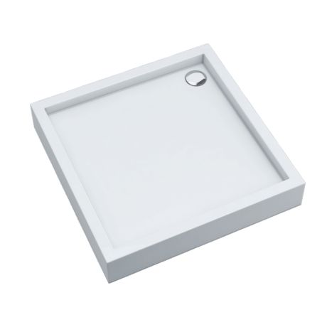 Przejdź do produktu Schedline Brodzik akrylowy zintegrowany z nośnikiem Stabilsound Plus® oraz obudową akrylową przeciągniętą do podłogi Favory Plus 90x90x16 cm, kwadratowy, Gwarancja 10 lat