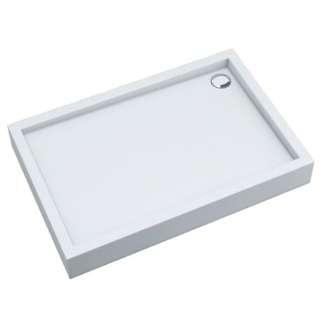 Przejdź do produktu Schedline Brodzik akrylowy zintegrowany z nośnikiem Stabilsound Plus® oraz obudową akrylową przeciągniętą do podłogi Favory Plus 80x100x16 cm, prostokątny, Gwarancja 10 lat