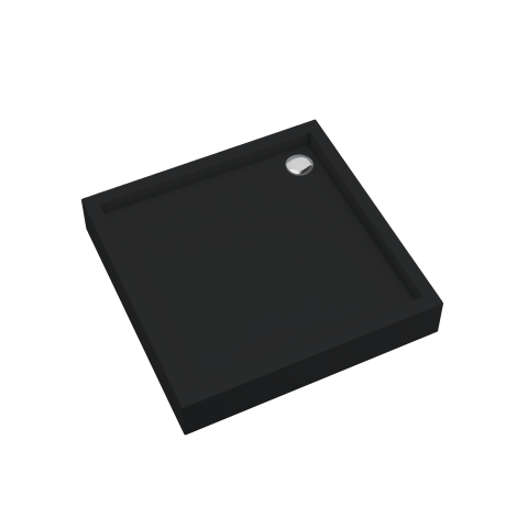 Przejdź do produktu Schedline Brodzik akrylowy zintegrowany z nośnikiem Stabilsound Plus® oraz obudową akrylową przeciągniętą do podłogi Favory Plus Black Mat 90x90x16 cm, kwadratowy, Gwarancja 10 lat