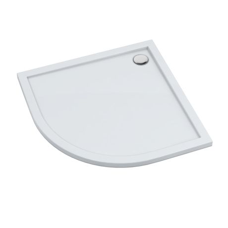 Przejdź do produktu Schedline Brodzik akrylowy Sharper 80x80x4,5 cm R55, półokrągły, Gwarancja 7 lat