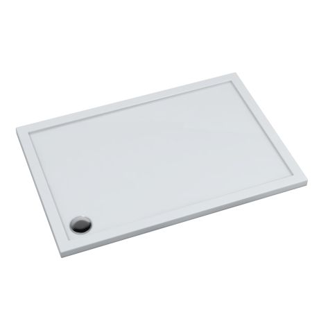 Przejdź do produktu Schedline Brodzik akrylowy Sharper 75x160x4,5 cm, prostokątny z odpływem w narożniku, Gwarancja 7 lat