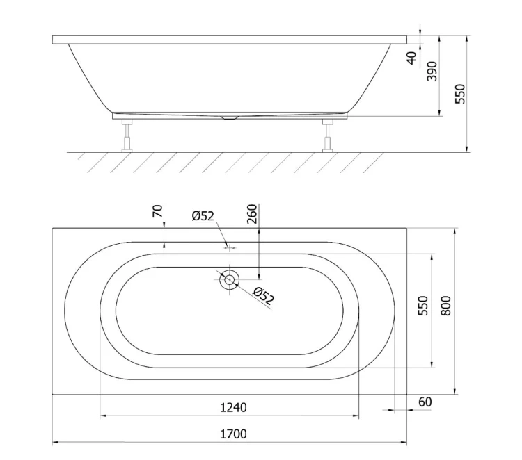 wanna 170x80 cm rysunek techniczny.JPG