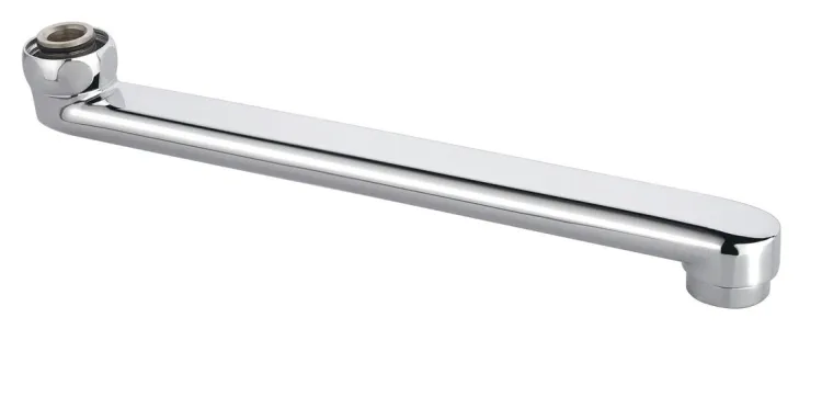Wylewka, 160mm, płaska, chrom