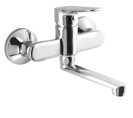 Przejdź do produktu LOTTA bateria ścienna, uchwyt płaski 120mm, chrom
