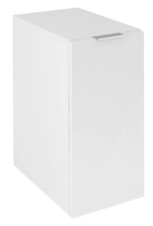 CIRASA szafka dolna 30x64x46cm, kosz na pranie, biały połysk