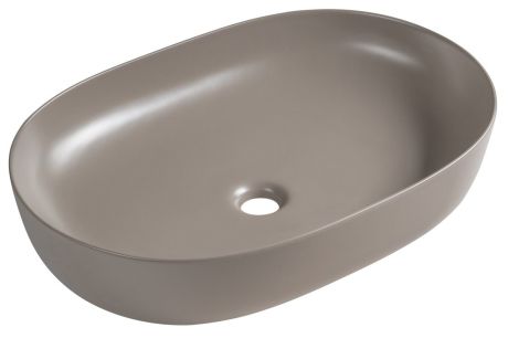 Przejdź do produktu ARDEA ceramiczna umywalka nablatowa, 60,5x41,5cm, agila