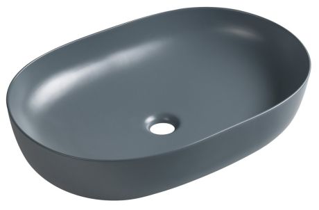 Przejdź do produktu ARDEA ceramiczna umywalka nablatowa, 60,5x41,5cm, siena