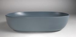 ARDEA ceramiczna umywalka nablatowa, 60,5x41,5cm, siena