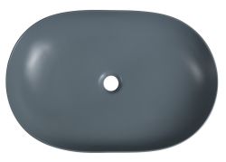 ARDEA ceramiczna umywalka nablatowa, 60,5x41,5cm, siena