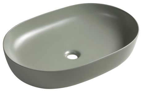 Przejdź do produktu ARDEA ceramiczna umywalka nablatowa, 60,5x41,5cm, verde