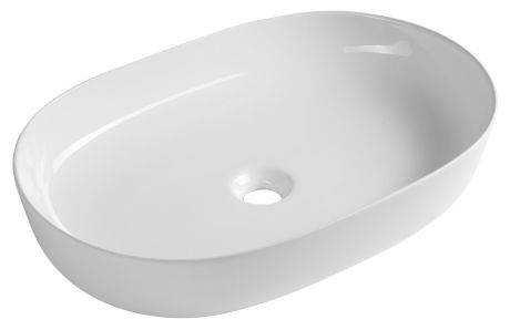 Przejdź do produktu ARDEA ceramiczna umywalka nablatowa, 60,5x41,5cm, biały