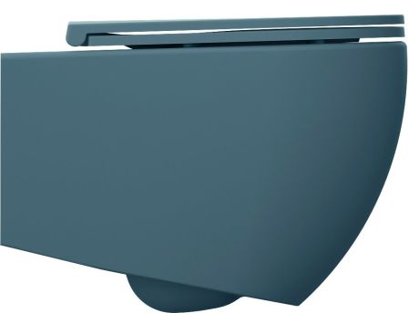 Przejdź do produktu INFINITY miska WC wisząca, Rimless, 36,5x53cm, petrol mat