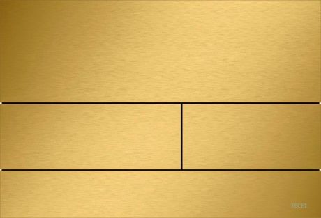Przejdź do produktu Przycisk spłukujący TECE square II podwójny do WC z metalu złoty optyczny szczotkowany "anti-fingerprint" 220 x 150 x 3 mm  9240847