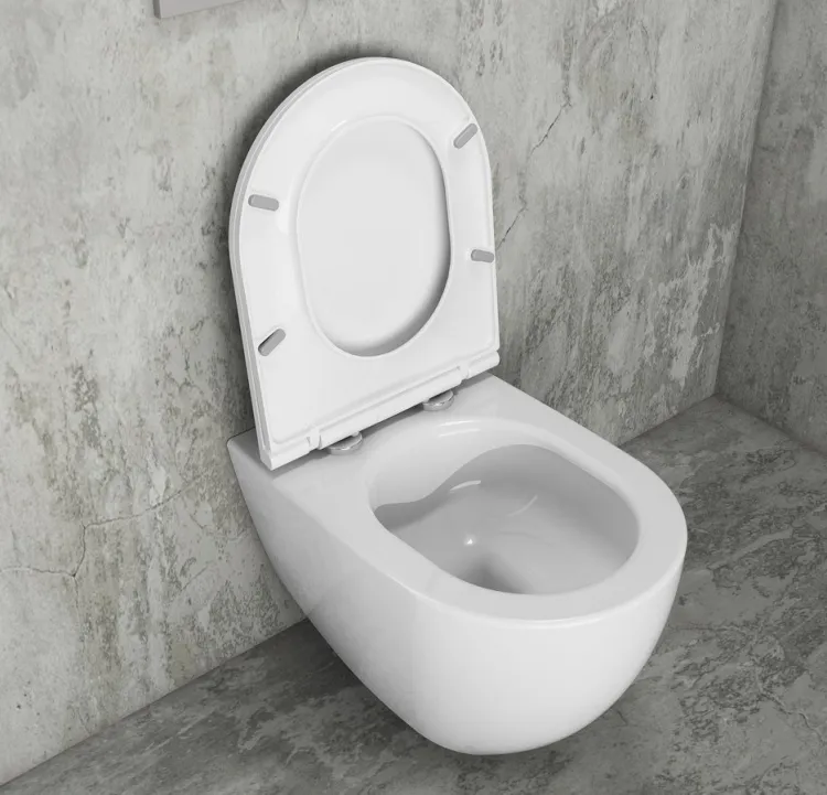 INFINITY miska WC wisząca, Rimless, 36,5x53cm, biały