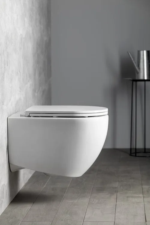 INFINITY miska WC wisząca, Rimless, 36,5x53cm, biały