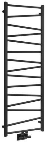 Przejdź do produktu ANNALISA grzejnik łazienkowy 500x1375mm, czarny mat