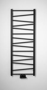 ANNALISA grzejnik łazienkowy 500x1375mm, czarny mat